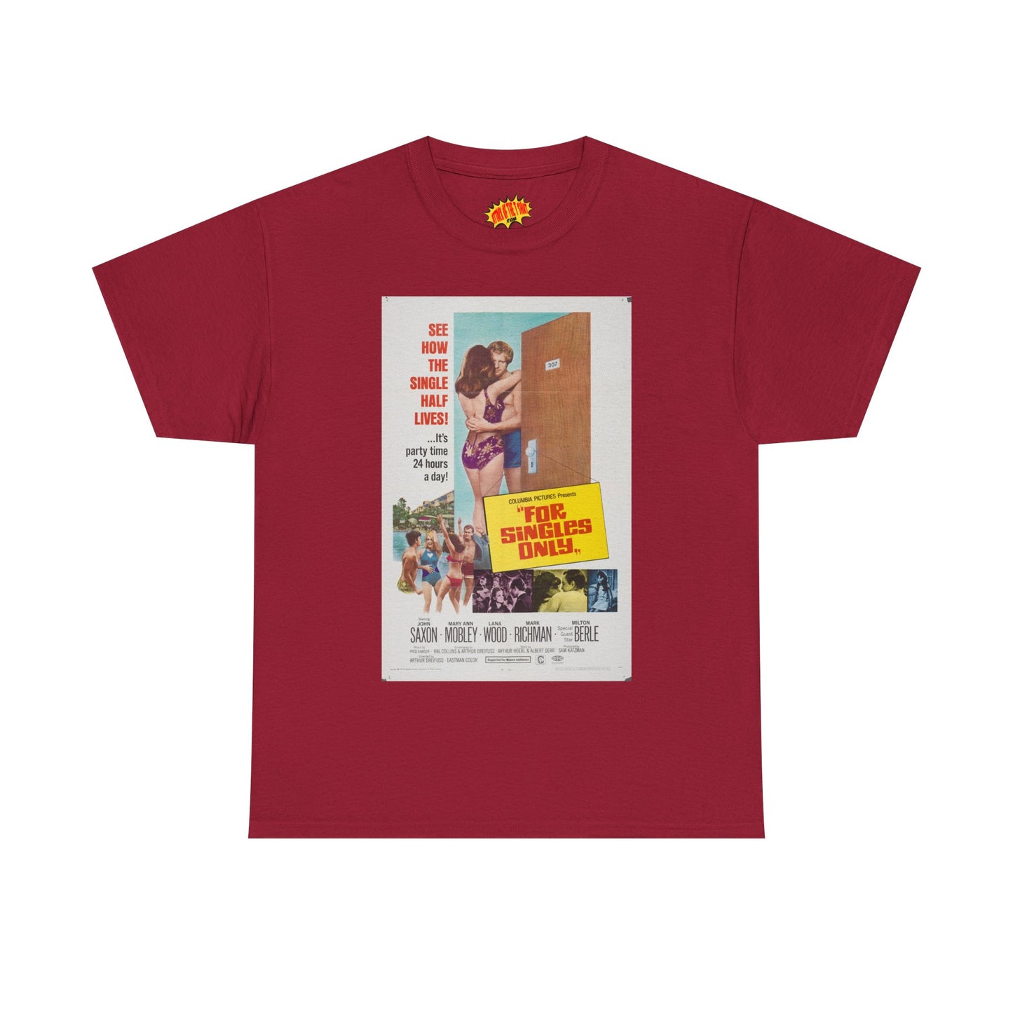 For Singles Only Movie Poster T-Shirt *Multiple Colors*