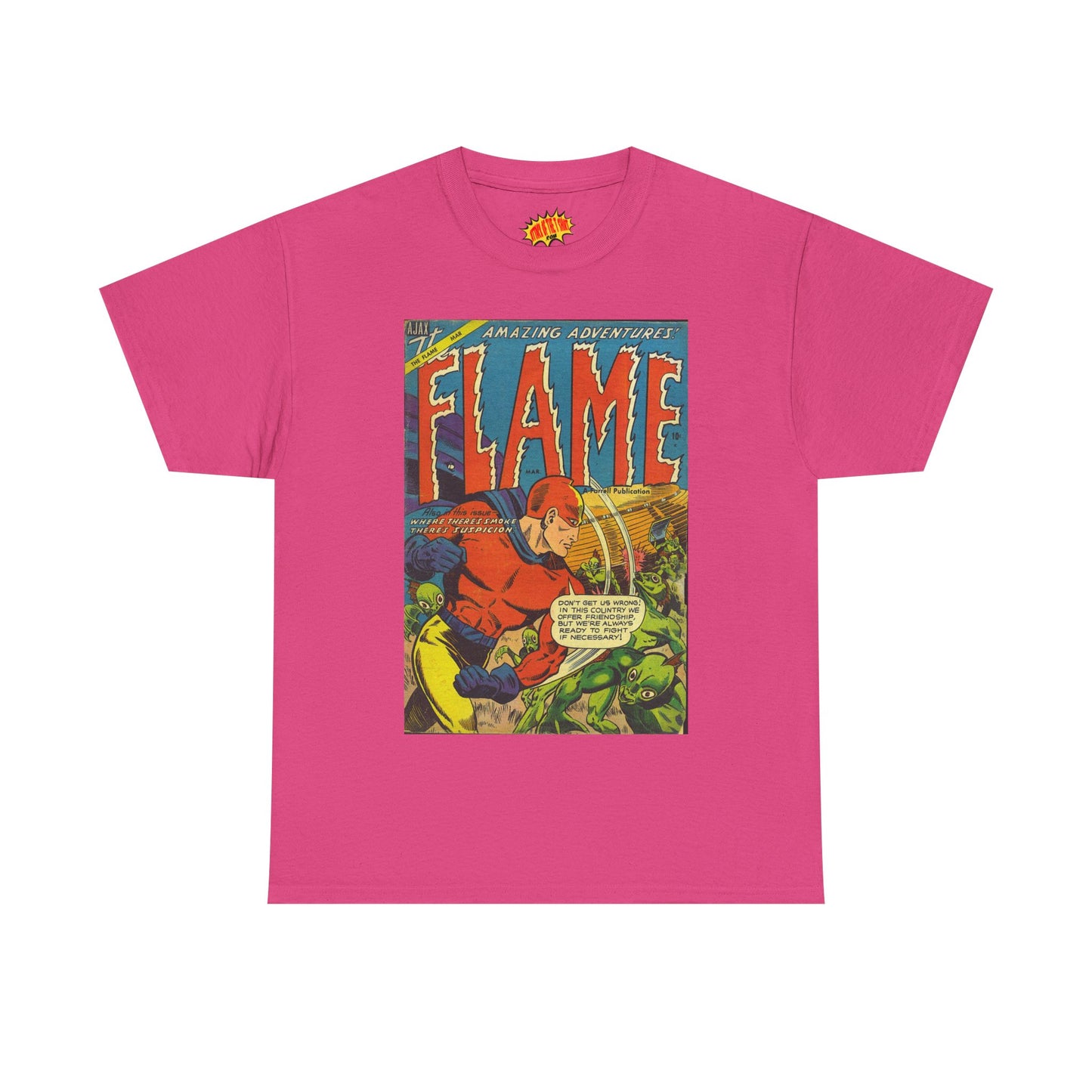 The Flame March Comic Tee Shirt *Multiple Colors*