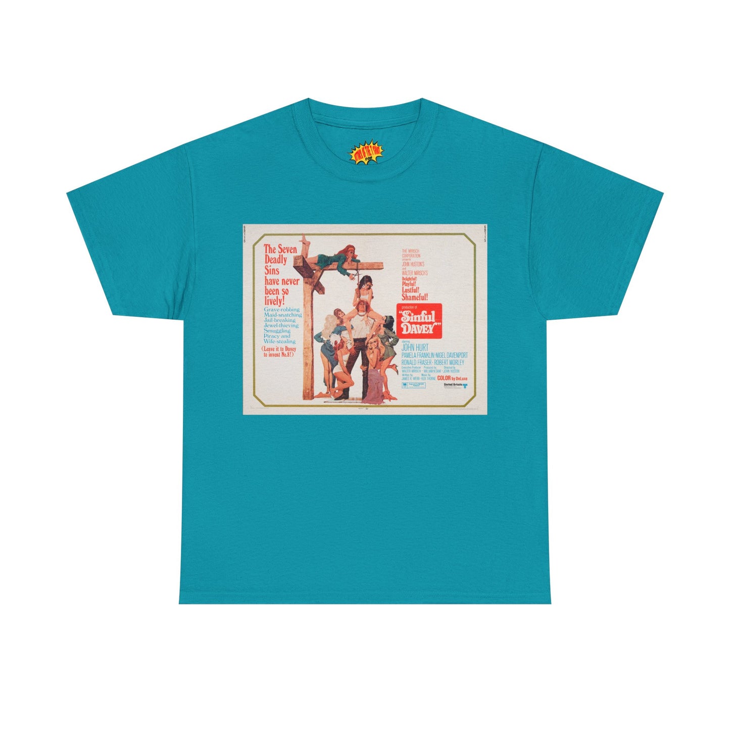 Sinful Davey Movie Poster T-Shirt *Multiple Colors*