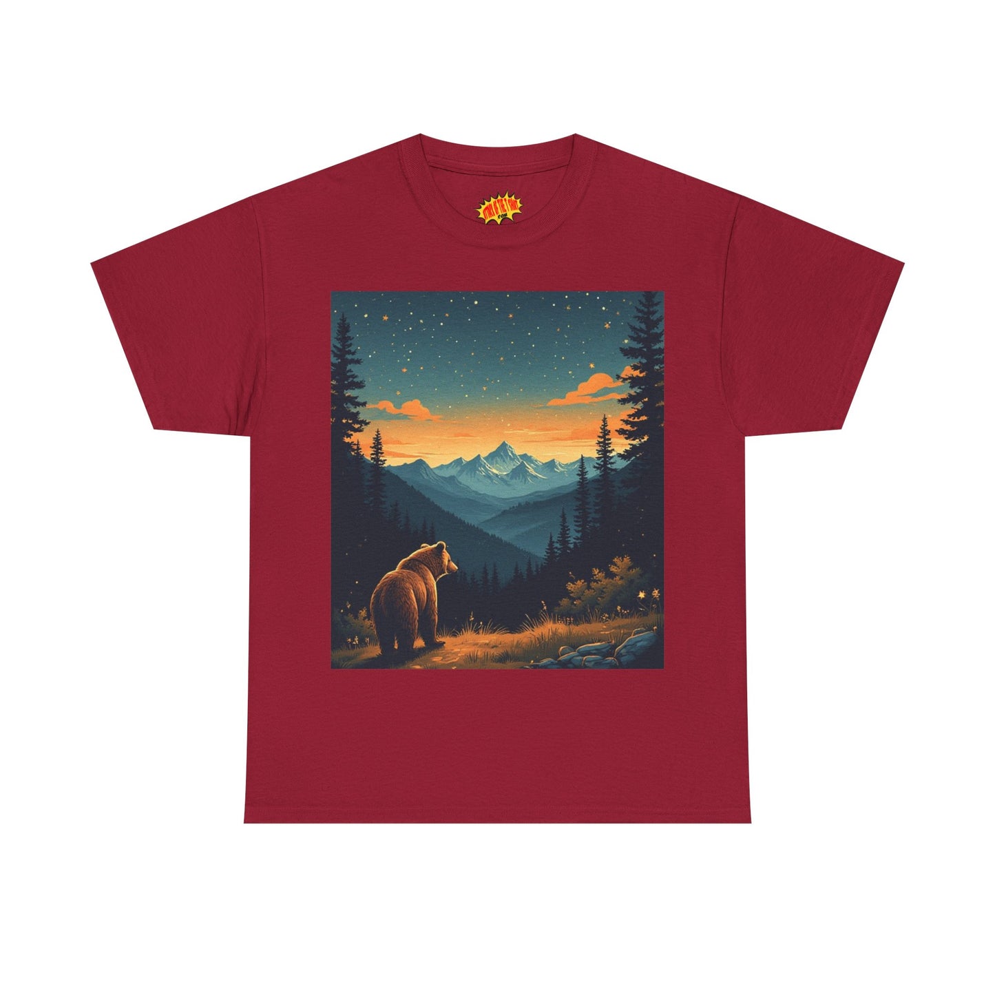 Mountain Bear Sunrise Scene T-Shirt *Multiple Colors*