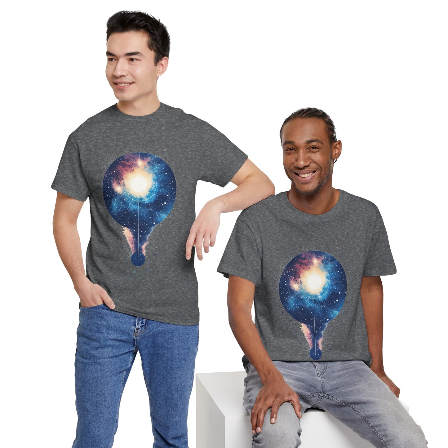 Star Galaxy Nebula Art Graphic Tee Shirt *Multiple Colors*