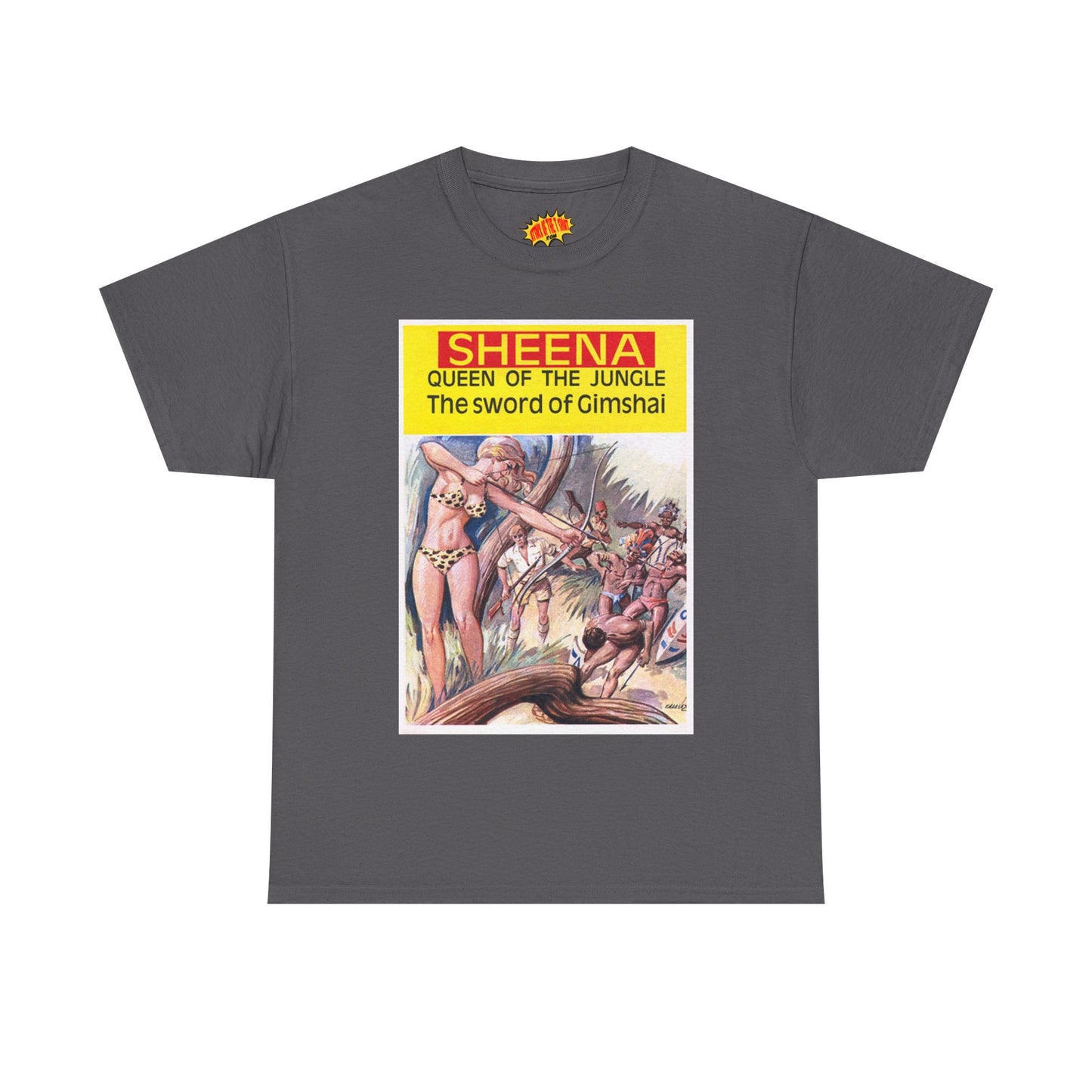 Sheena Queen of the Jungle Comic Tee Shirt *Multiple Colors*