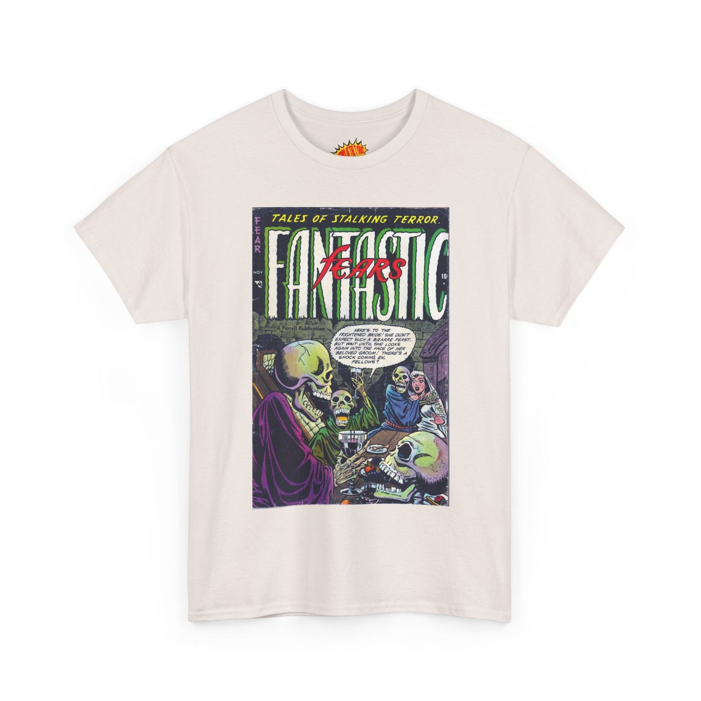 Fantastic Fears November Comic Tee Shirt *Multiple Colors*
