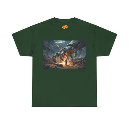 Anime Mech Factory w/Welder & Robot Hand T-Shirt