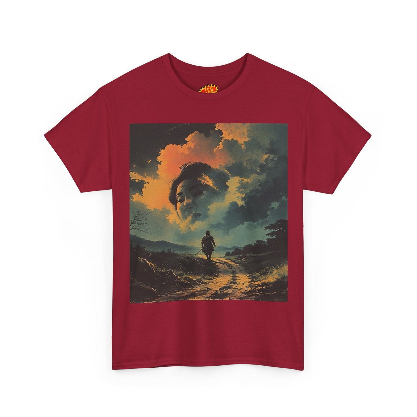Travelling Samurai w/Cloud Geisha T-Shirt *Multiple Colors*