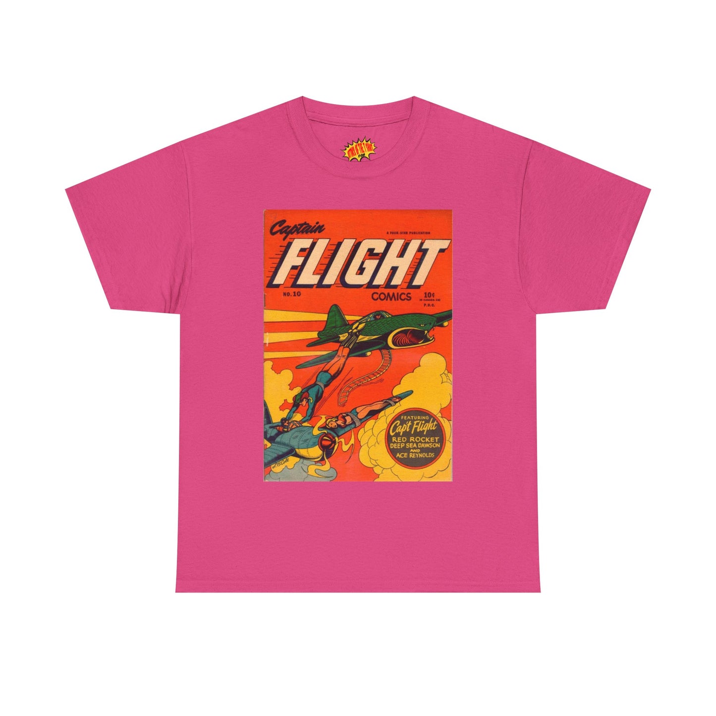 Captain Flight No. 10 Comic Tee Shirt *Multiple Colors*