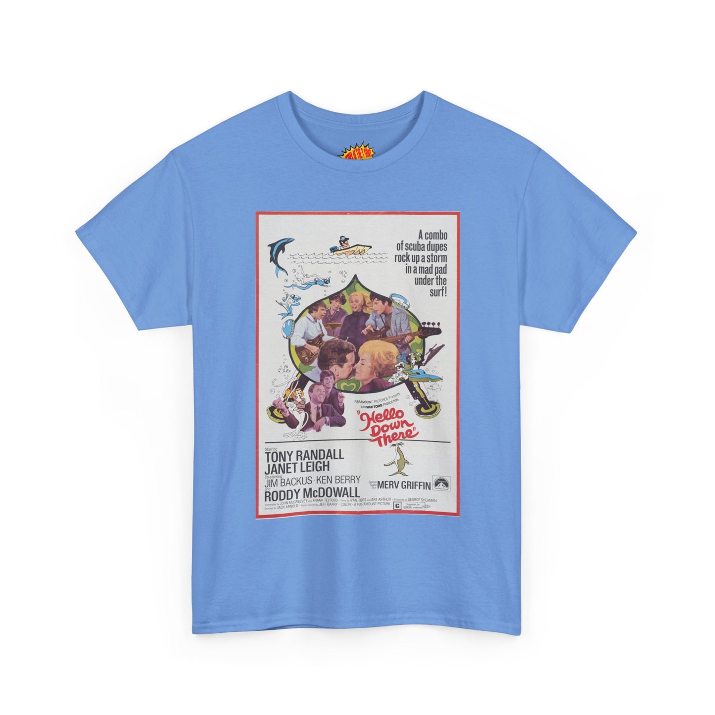 Hello Down There Movie Poster T-Shirt *Multiple Colors*
