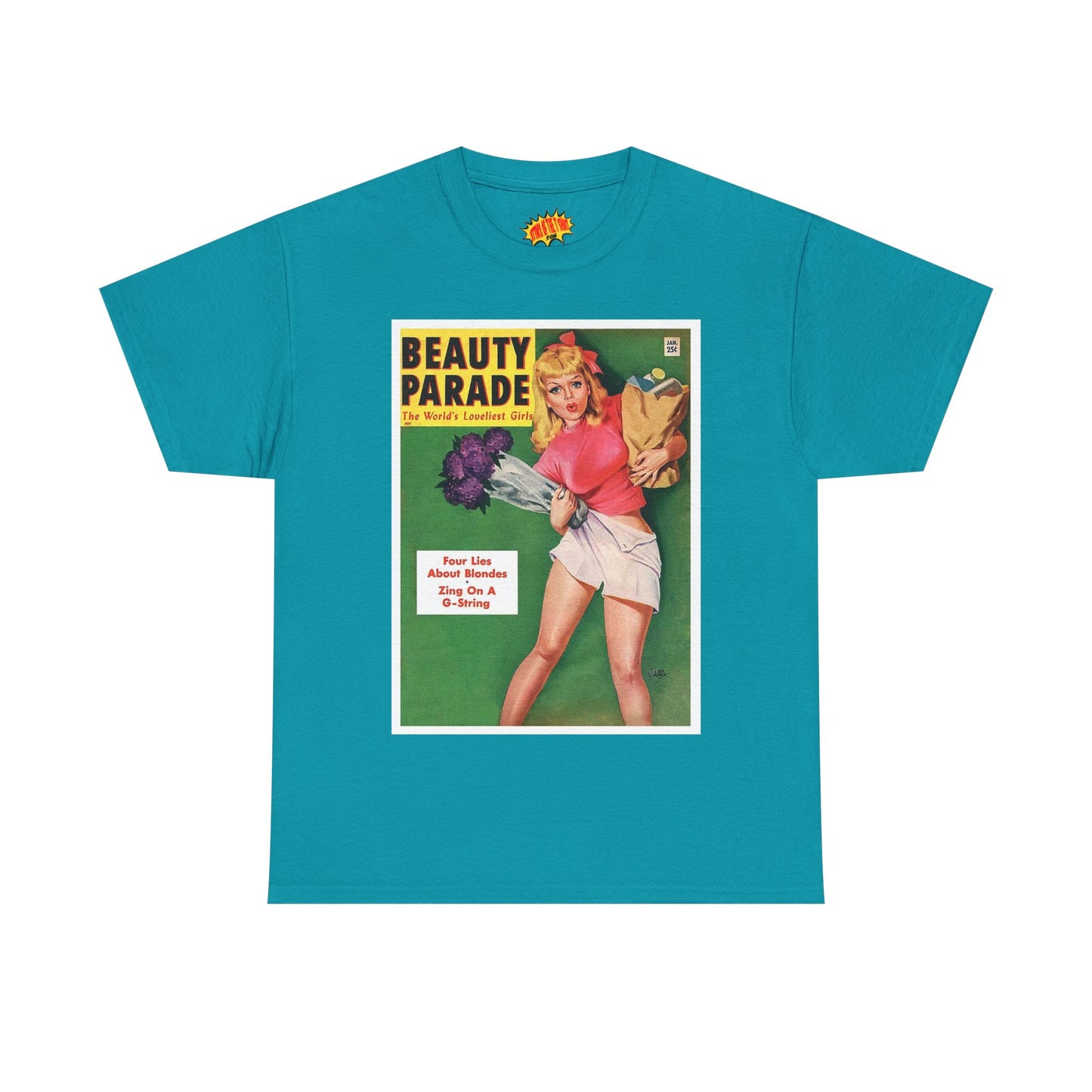 Beauty Parade Pin-Up - Heavy Cotton Tee *Many Sizes and Colors Available*
