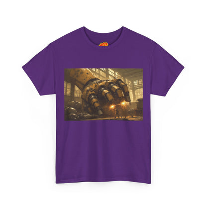 Anime Factory w/Welder & Mech Robot Hand T-Shirt