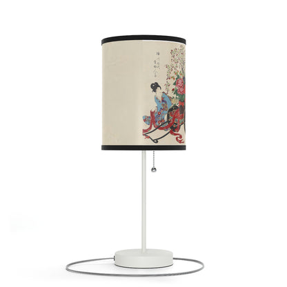 Flower Cart by Chikanobu Japanese Lamp Many Colors Available