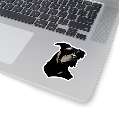 Dog with Sunglasses Stickers