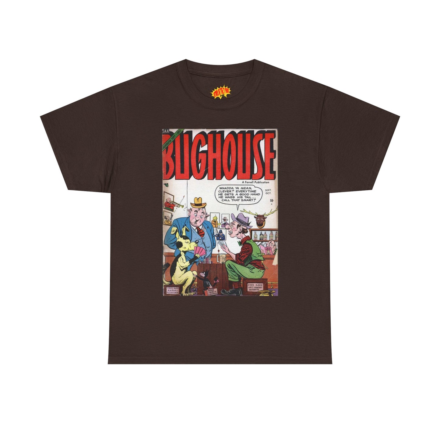 Bughouse September - October Comic Tee Shirt *Multiple Colors*