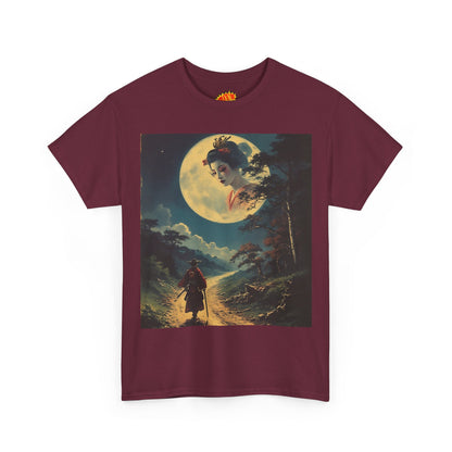 Travelling Samurai w/Full Moon Geisha T-Shirt
