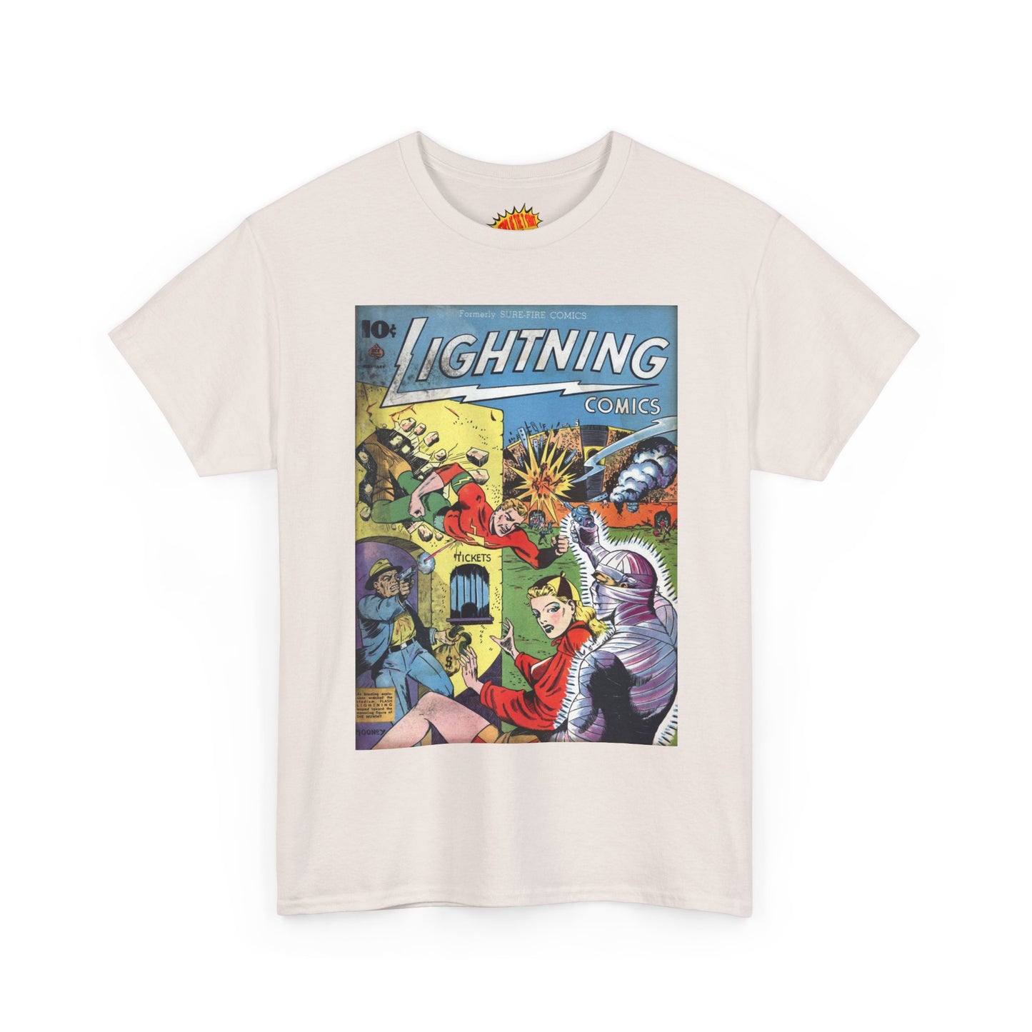Lightning Comics February Comic Tee Shirt *Multiple Colors*