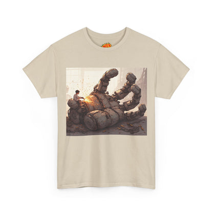 Anime Welder w/Giant Robot Hand T-Shirt