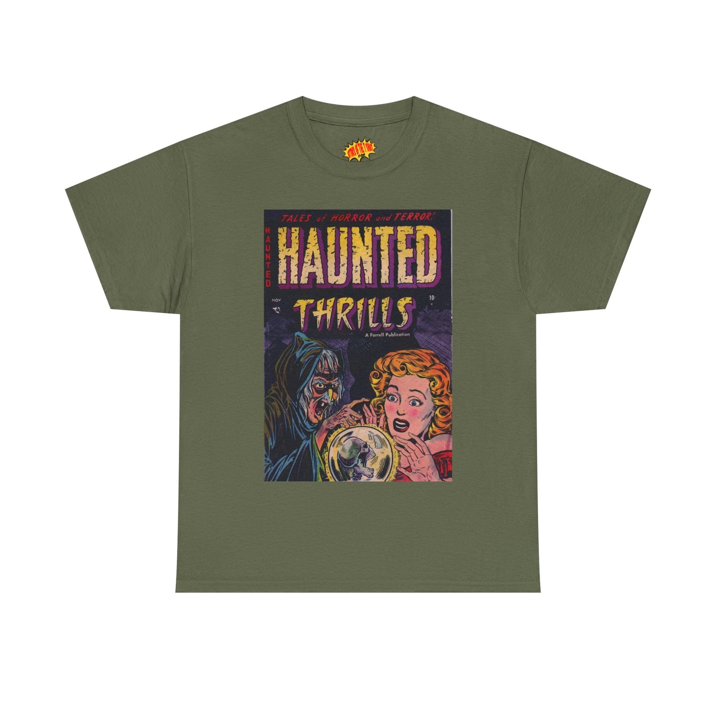 Haunted Thrills November Comic Tee Shirt *Multiple Colors*