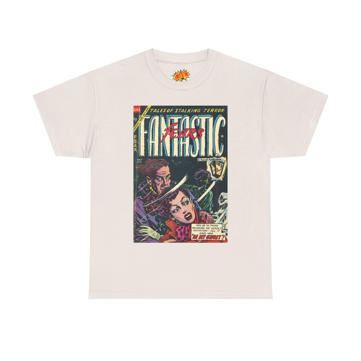Fantastic Fears July - August Comic Tee Shirt *Multiple Colors*