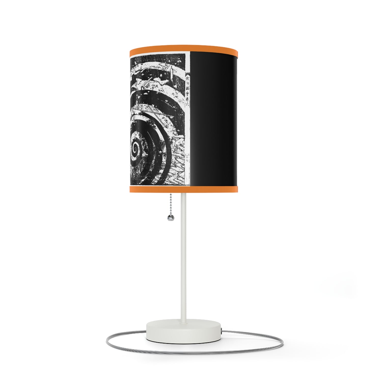 Destruction by Hokusai Japanese Woodcut Lamp