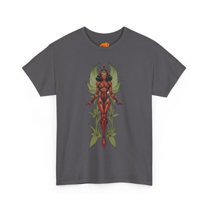 Flower Succubus Woman Fantasy Nature T-Shirt