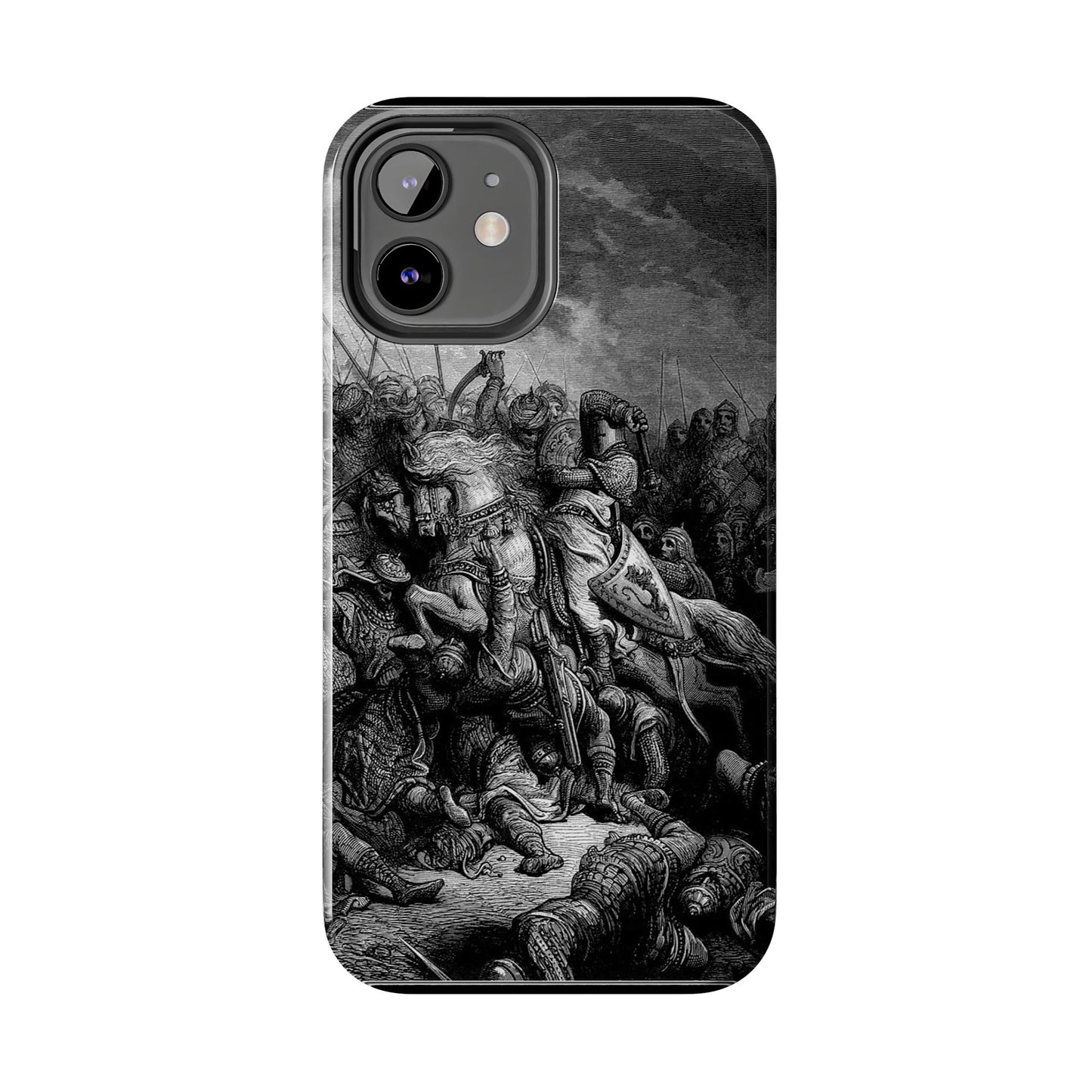 Richard and Saladin by Gustave Dore iPhone Case *Many Sizes Available*