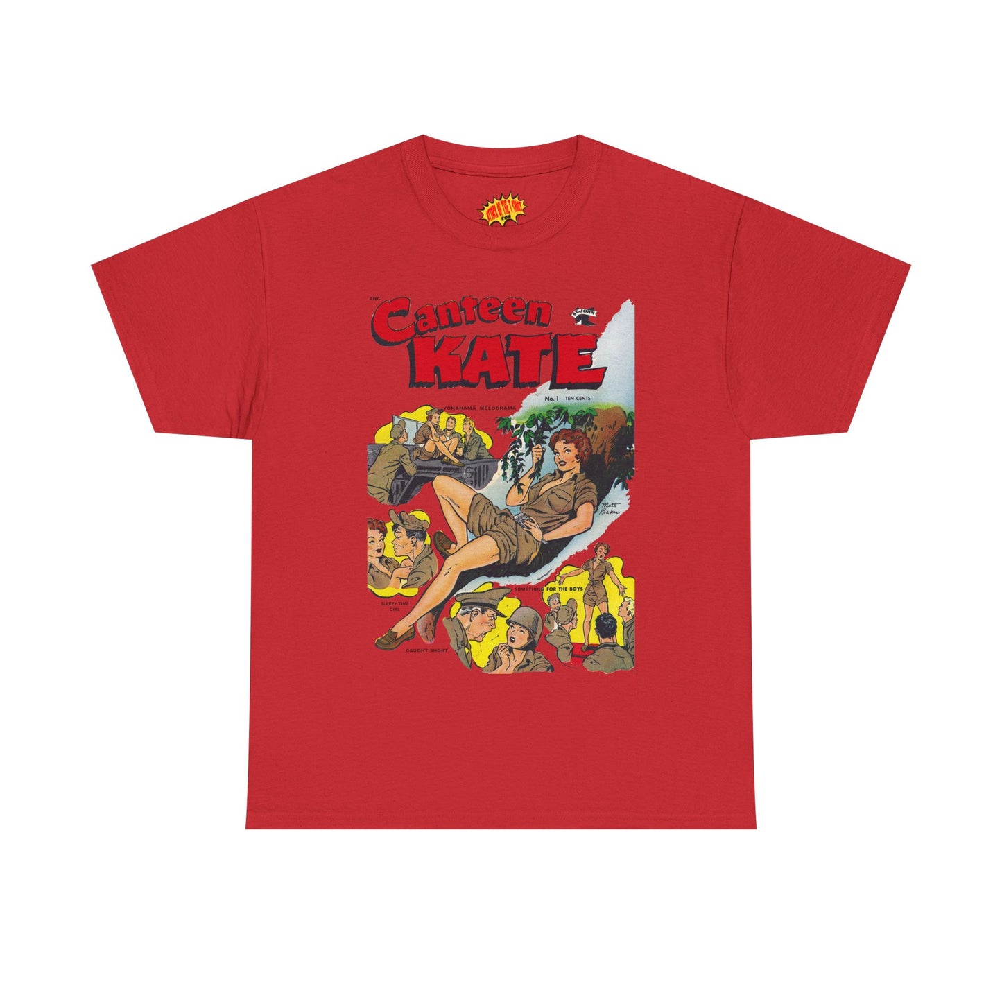 Canteen Kate #1 - Heavy Cotton Tee *Many Sizes and Colors Available*