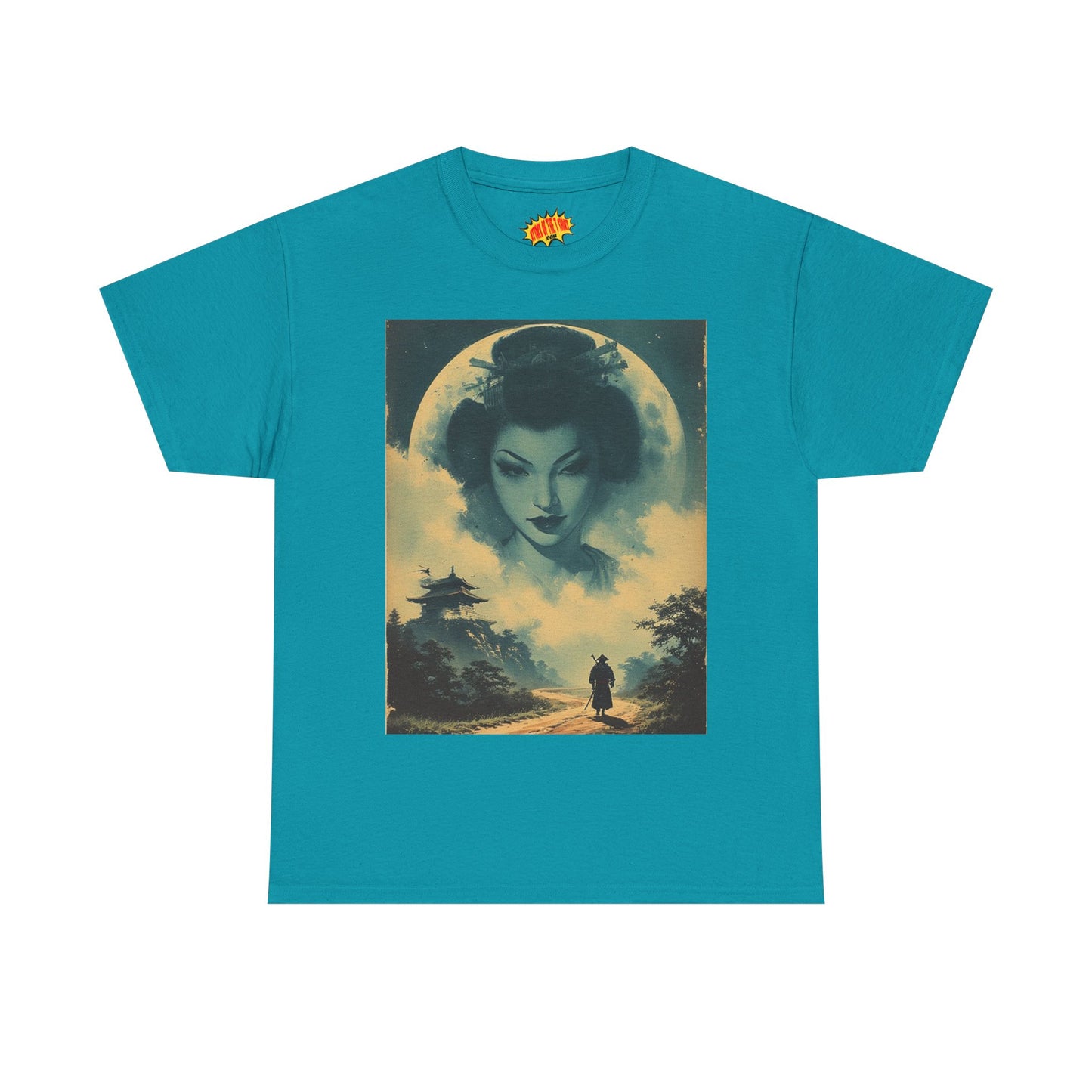 Traveller w/Full Moon Sky Woman T-Shirt *Multiple Colors*