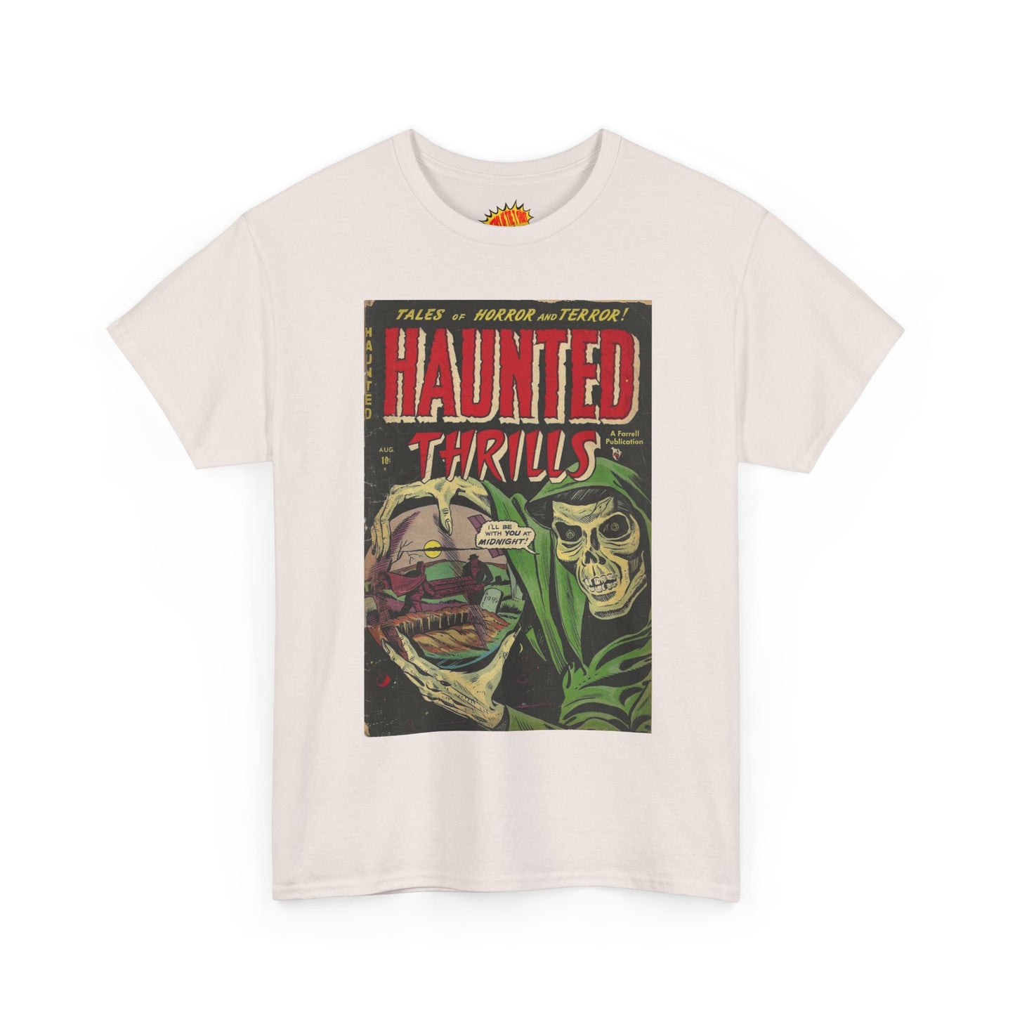 Haunted Thrills August Comic Tee Shirt *Multiple Colors*