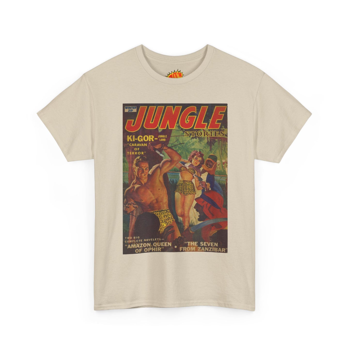 Jungle Stories Winter Comic Tee Shirt *Multiple Colors*