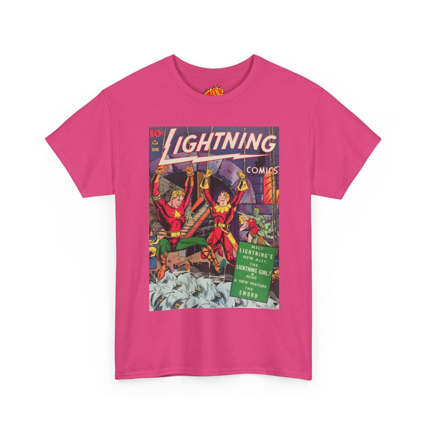 Lightning Comics June Comic Tee Shirt *Multiple Colors*