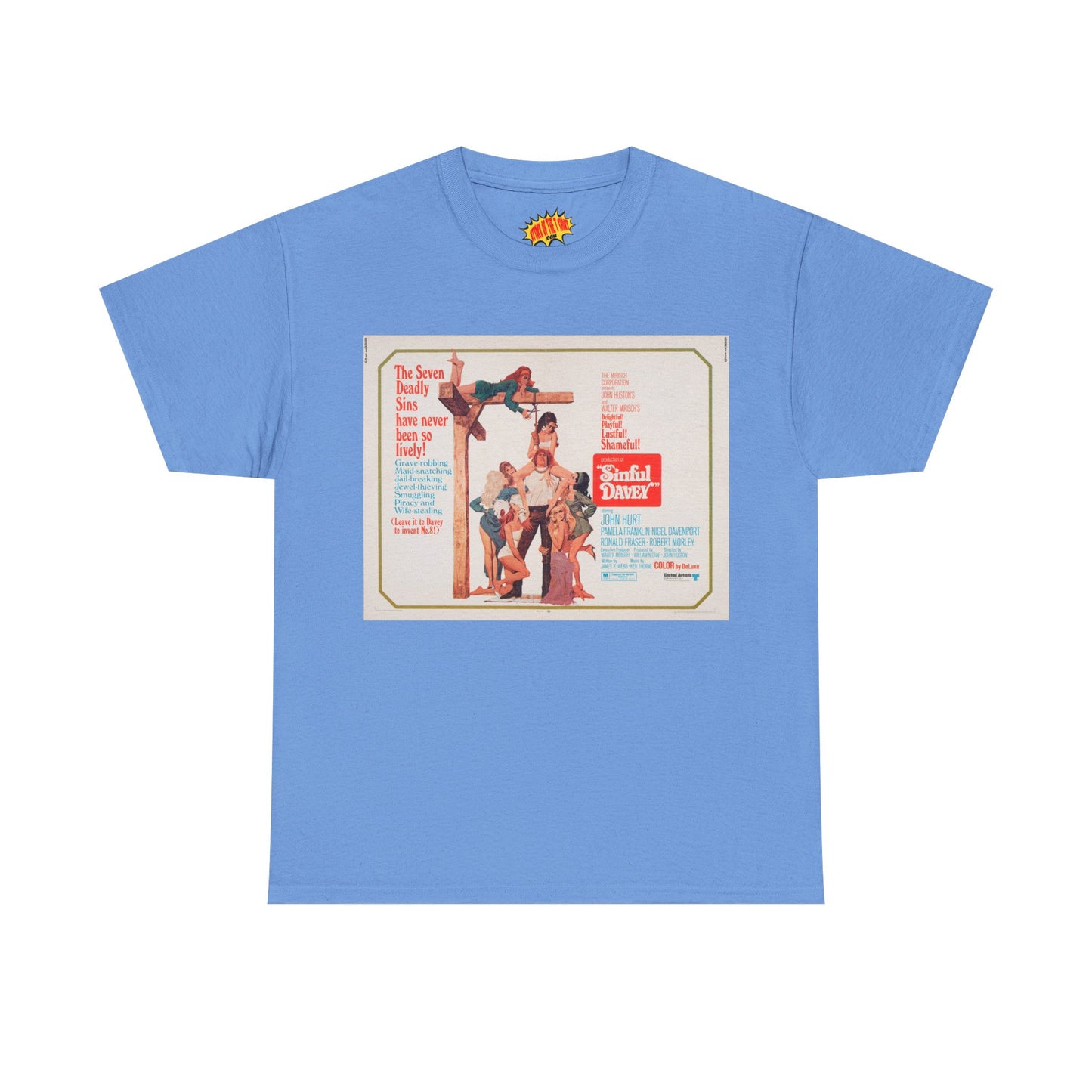 Sinful Davey Movie Poster T-Shirt *Multiple Colors*
