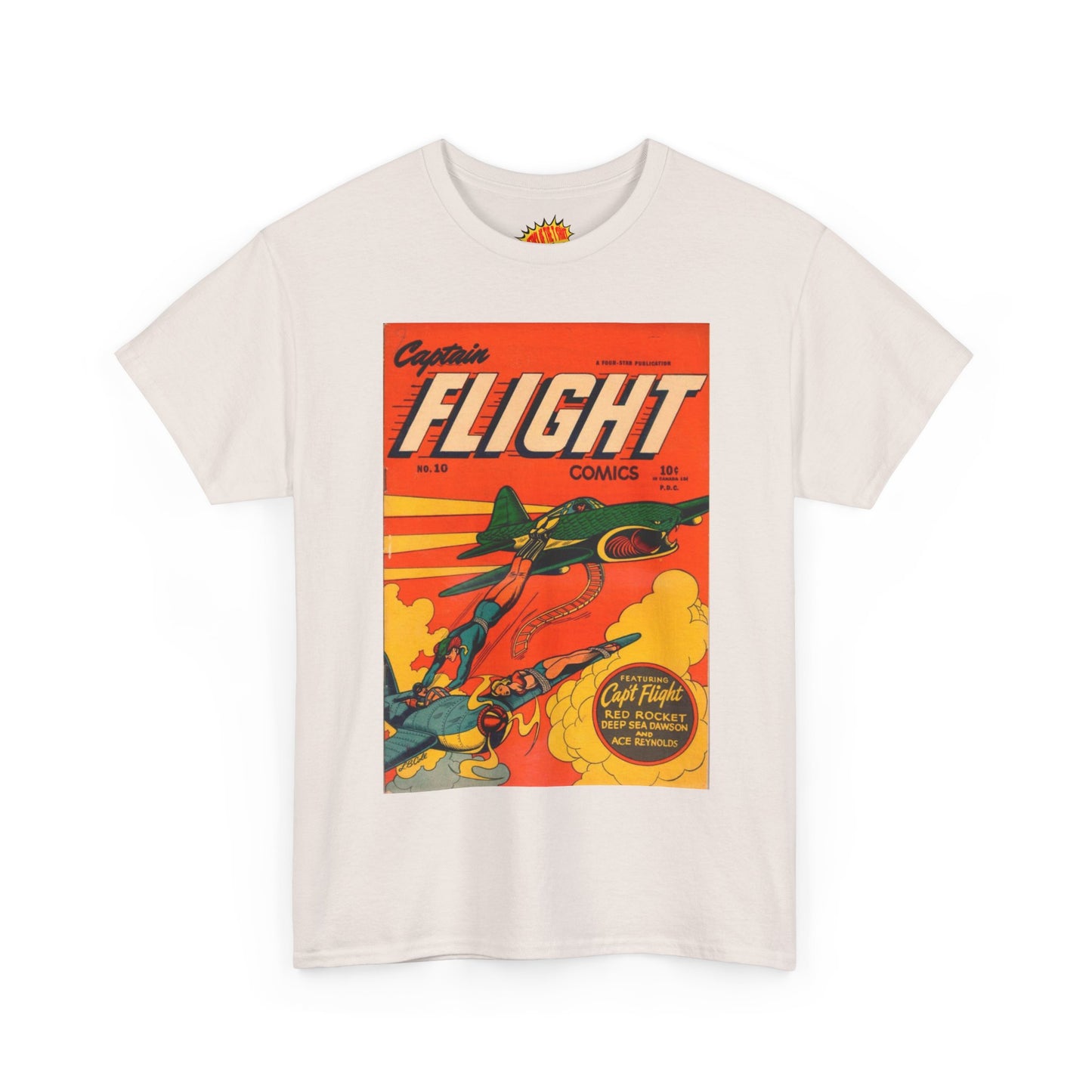 Captain Flight No. 10 Comic Tee Shirt *Multiple Colors*