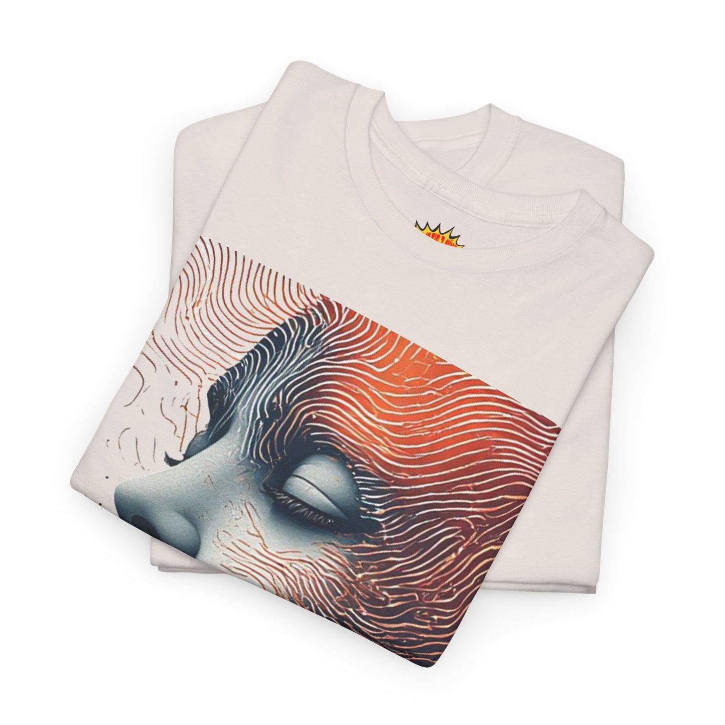 Graphic Art Face Tee Shirt *Multiple Colors*