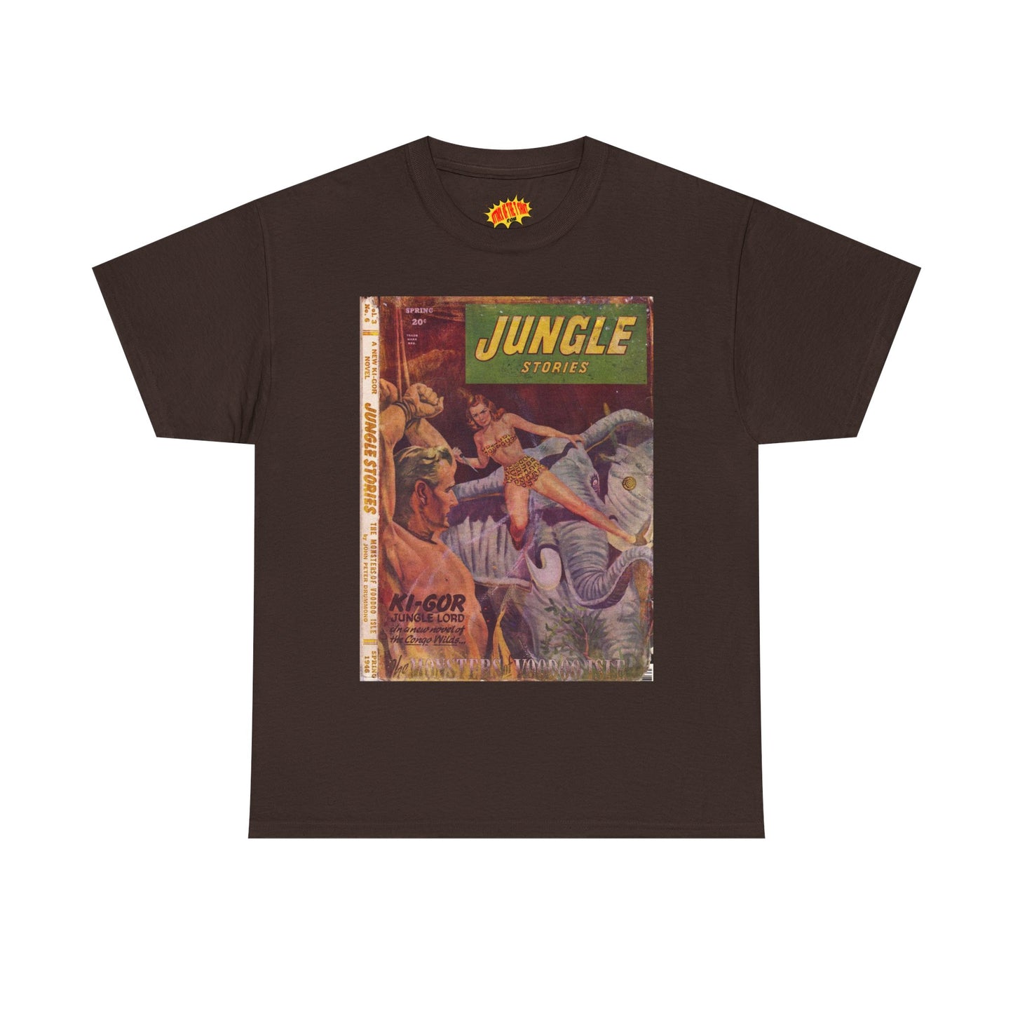 Jungle Stories Vol 3 No. 6 Comic Tee Shirt *Multiple Colors*