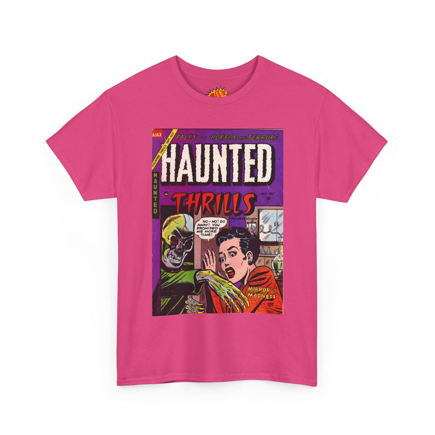 Haunted Thrills September - October Comic Tee Shirt *Multiple Colors*