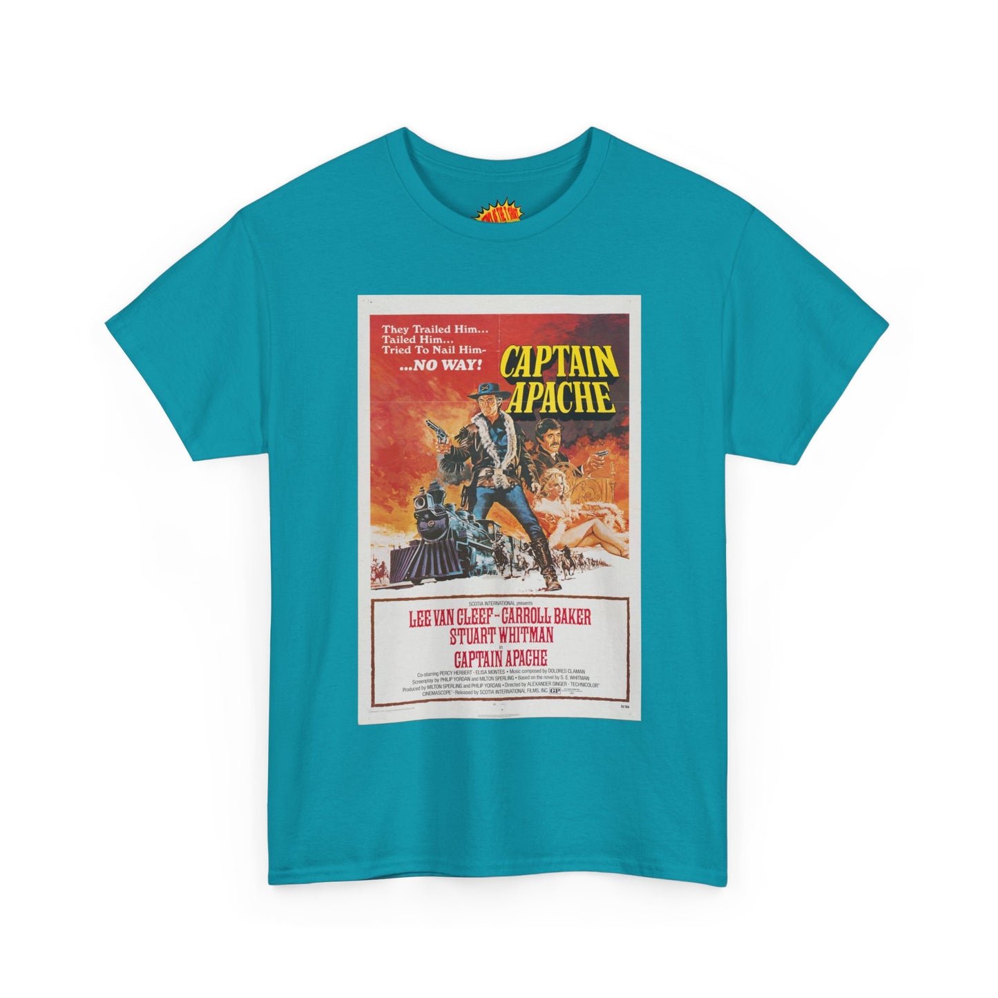 Captain Apache Movie Poster T-Shirt *Multiple Colors*