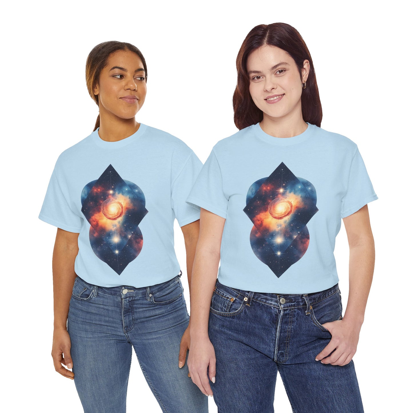 Double Diamond Nebula Graphic Space Art Tee Shirt *Multiple Colors*