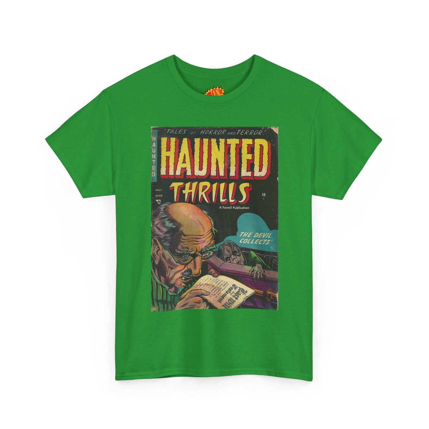 Haunted Thrills May - June Comic Tee Shirt *Multiple Colors*