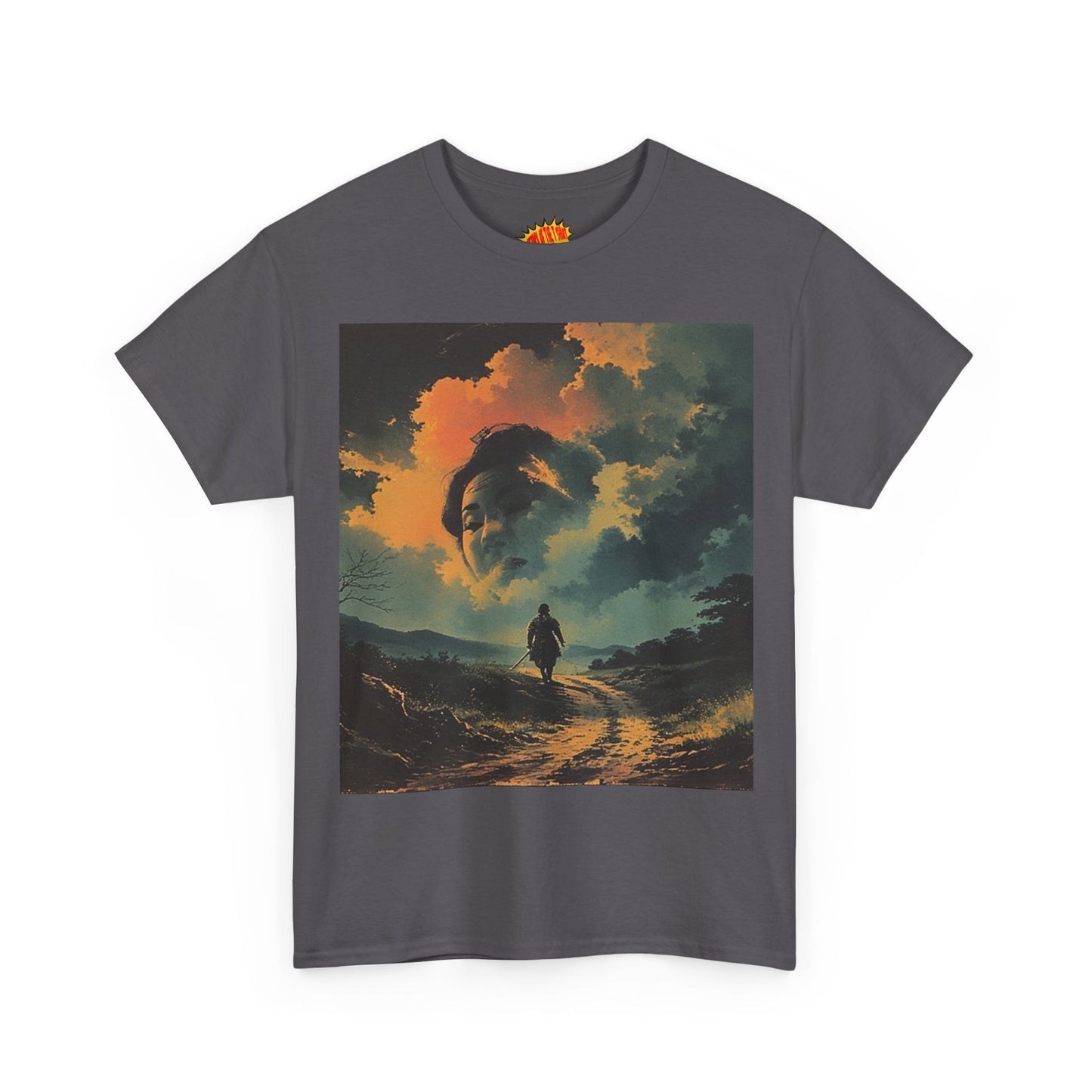 Travelling Samurai w/Cloud Geisha T-Shirt *Multiple Colors*
