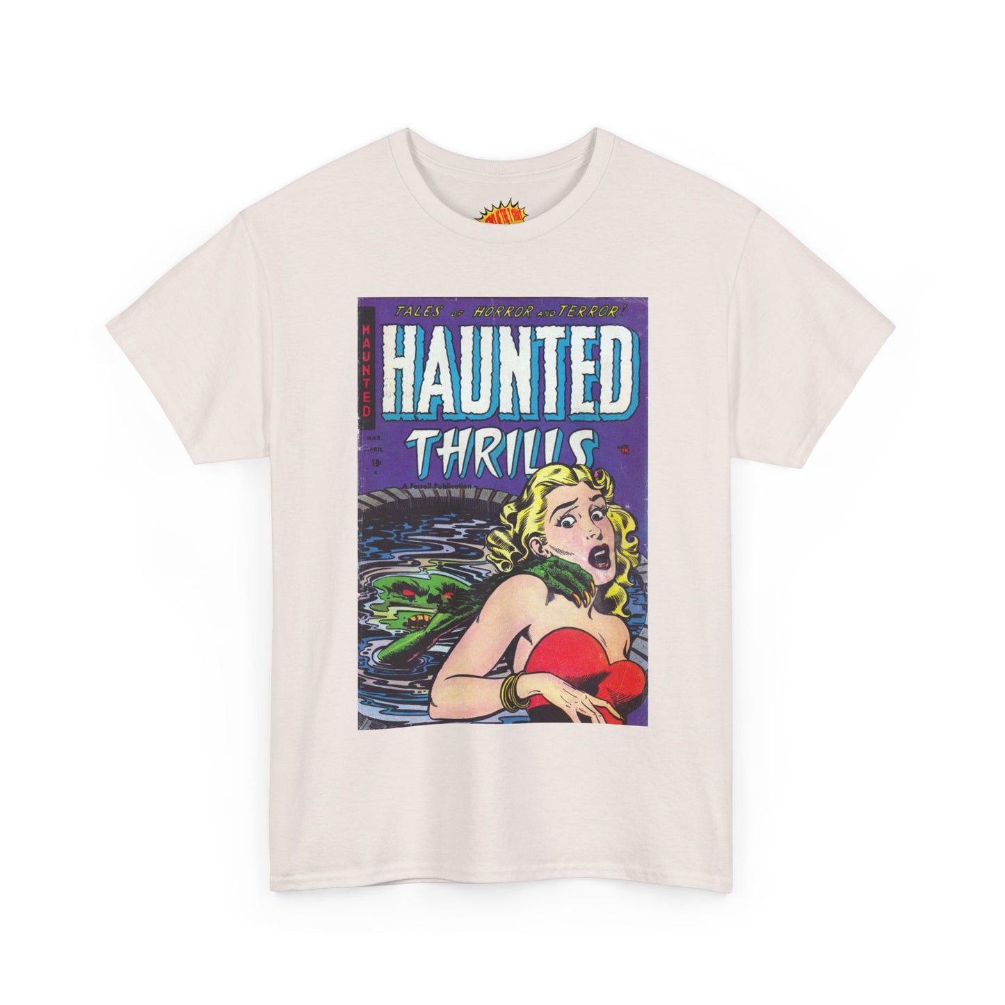 Haunted Thrills March - April Comic Tee Shirt *Multiple Colors*