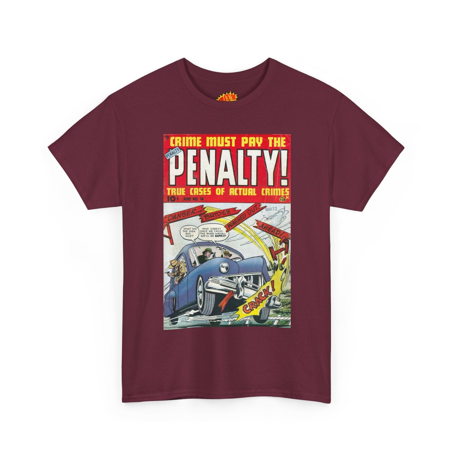 Penalty! No. 14 Comic Tee Shirt *Multiple Colors*