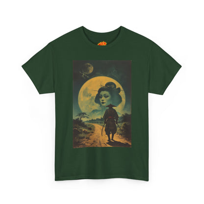 Samurai w/Double Moon Woman T-Shirt