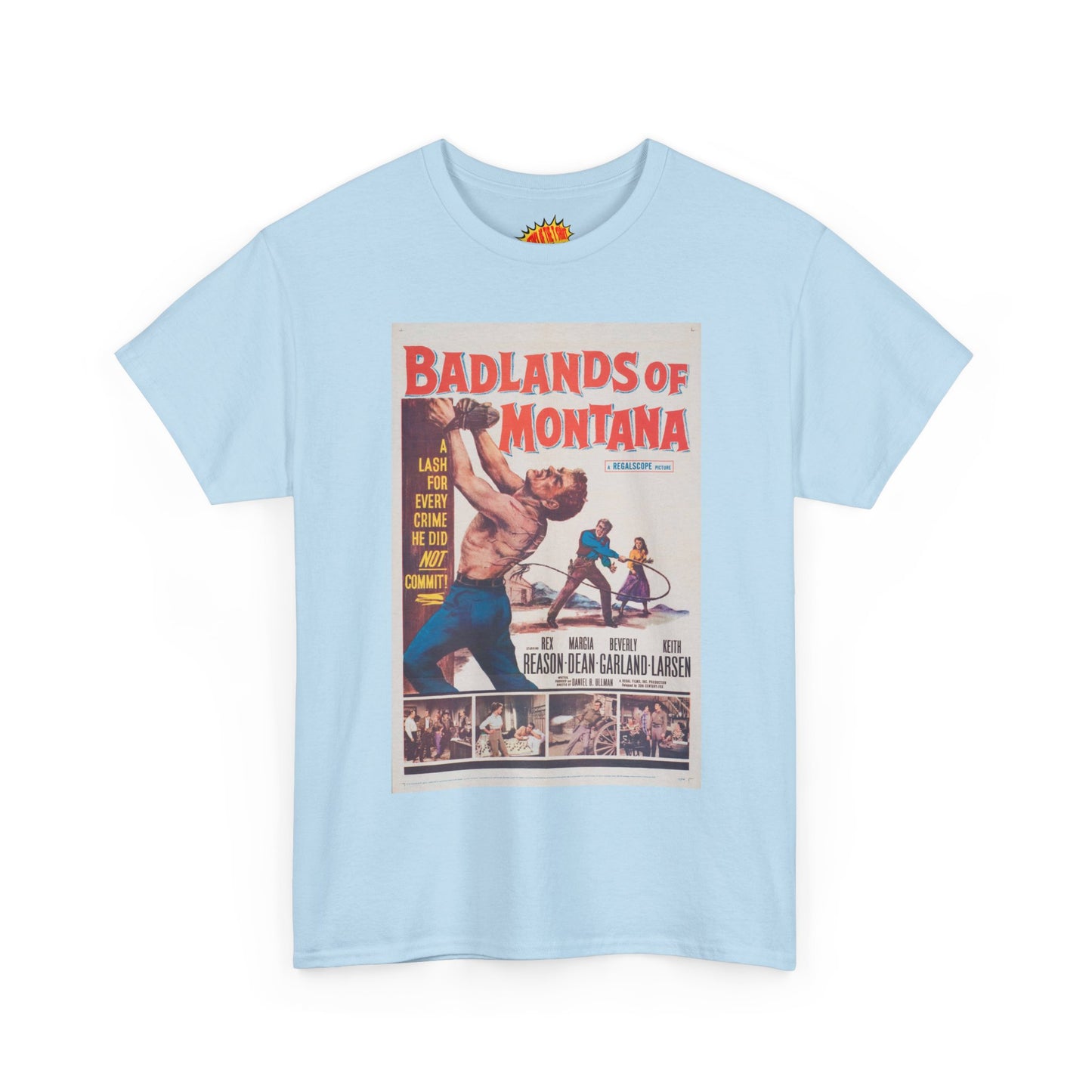 Badlands of Montana Movie Poster T-Shirt *Multiple Colors*