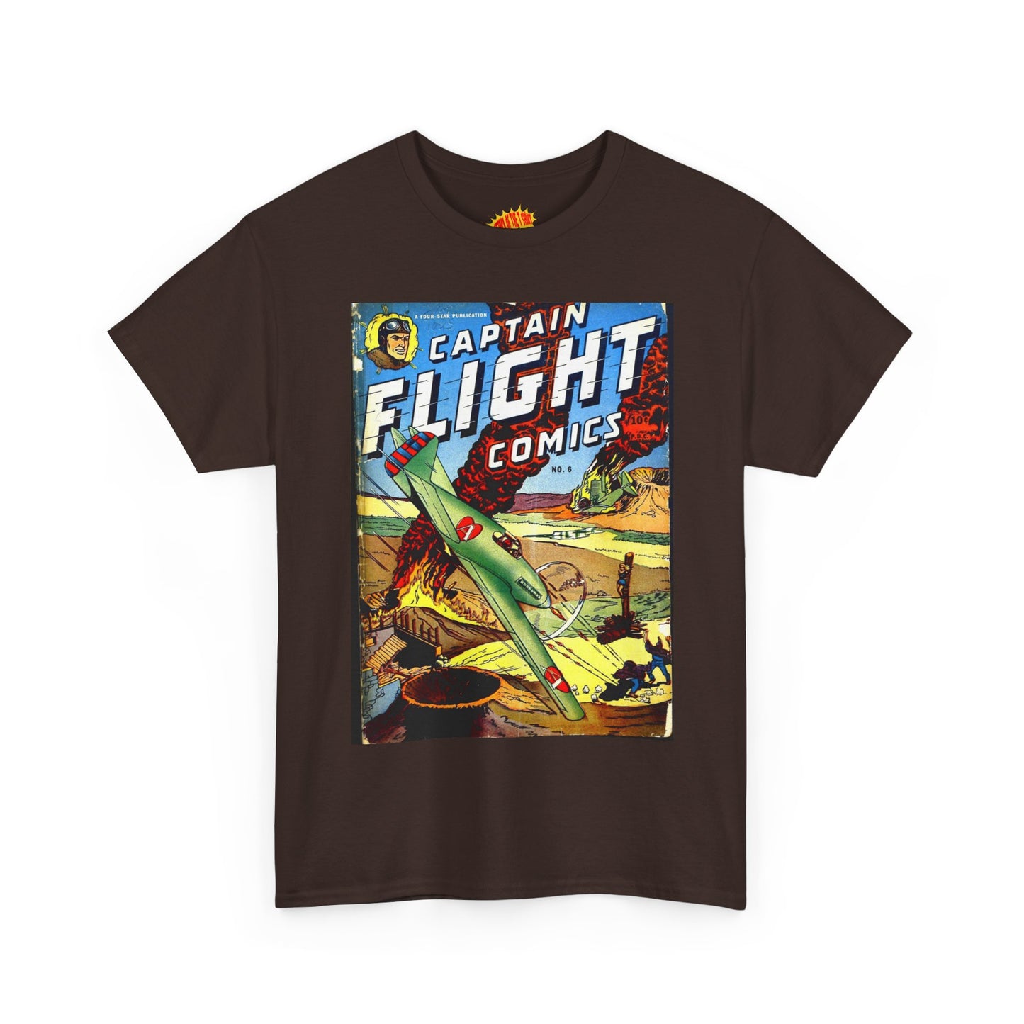 Captain Flight No. 6 Comic Tee Shirt *Multiple Colors*