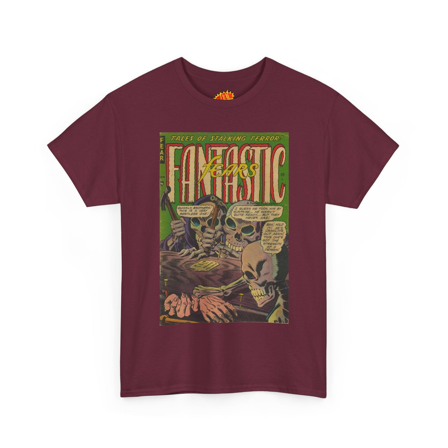 Fantastic Fears January Comic Tee Shirt *Multiple Colors*