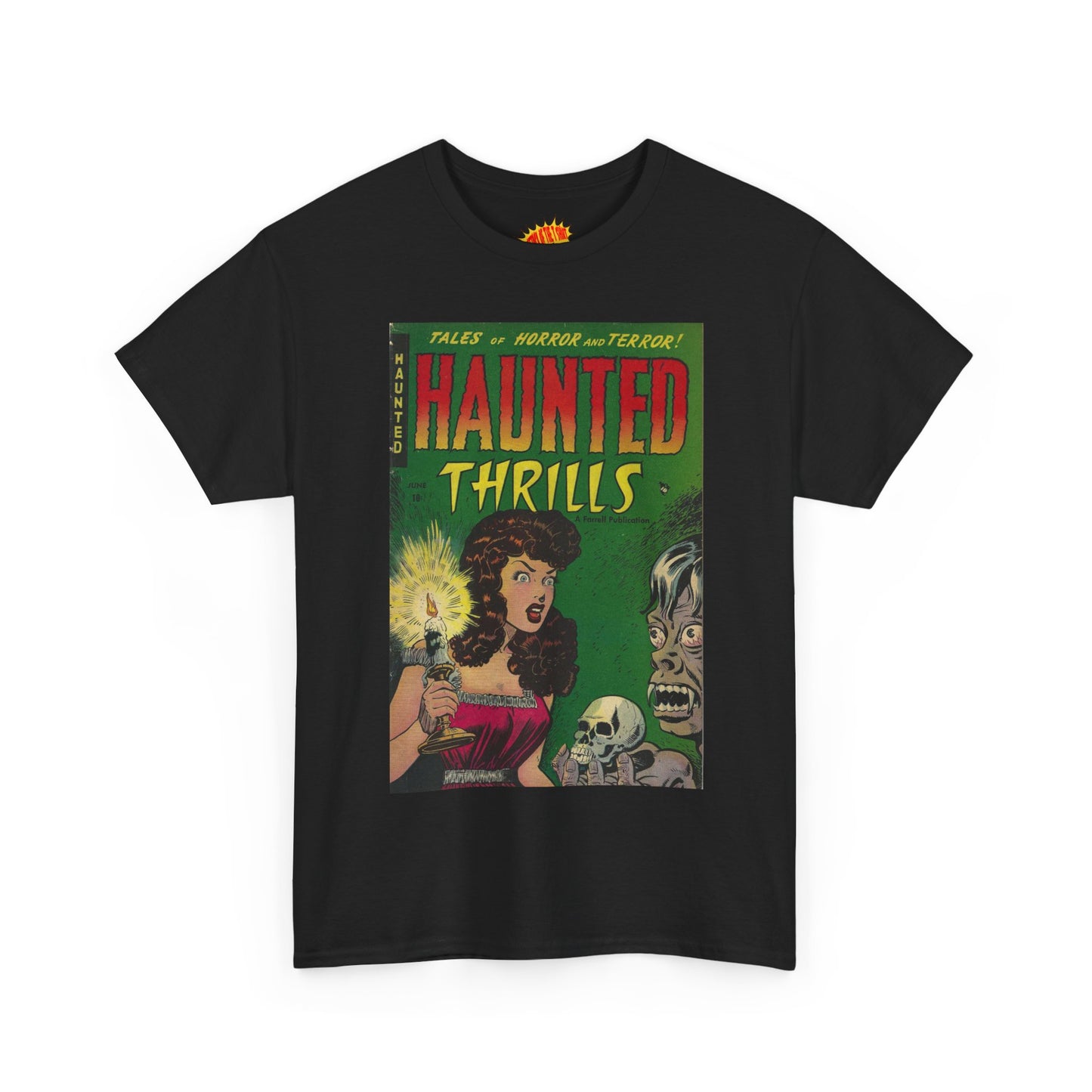 Haunted Thrills June Comic Tee Shirt *Multiple Colors*