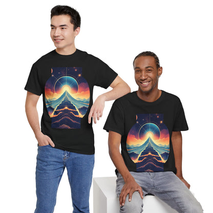Cosmic Stairway Galaxy Graphic Art Tee Shirt
