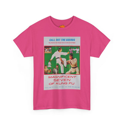 Magnificent Seven of Kung-Fu Movie Poster T-Shirt