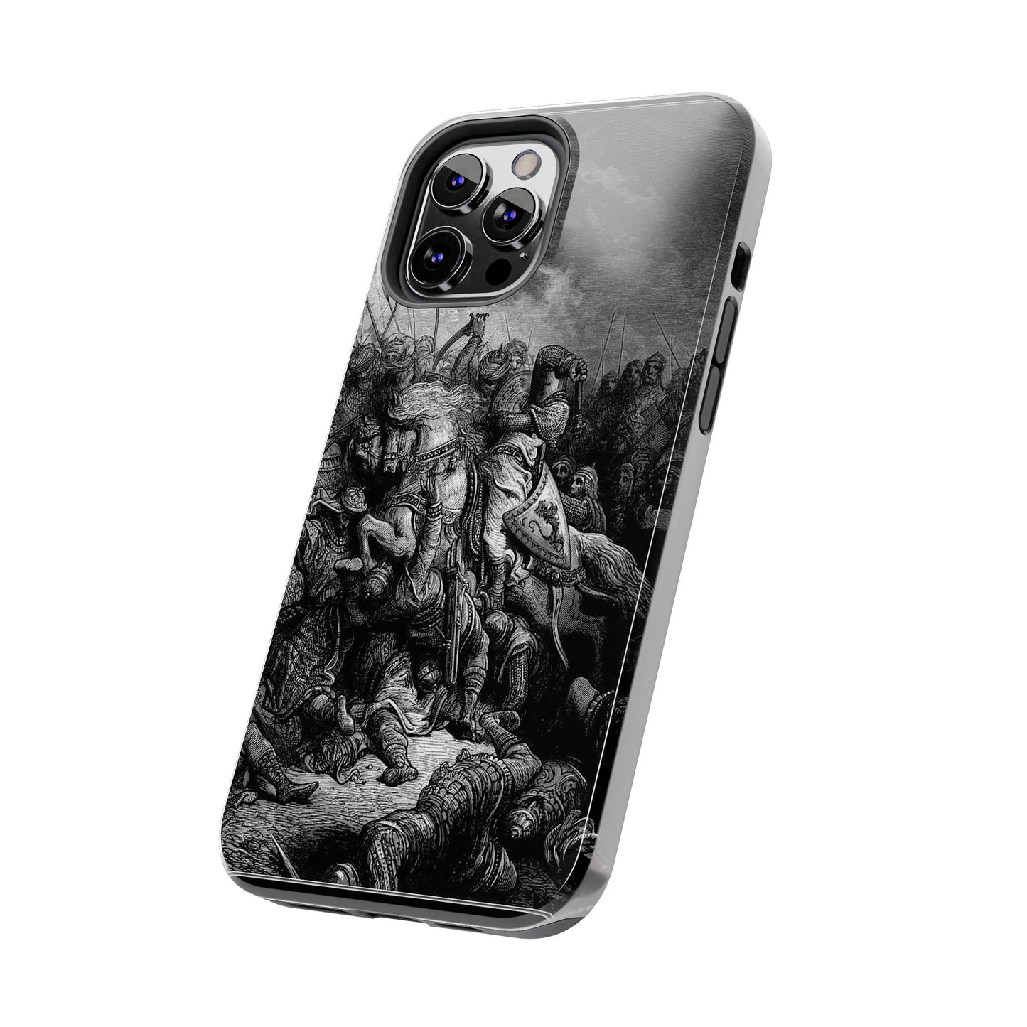 Richard and Saladin by Gustave Dore iPhone Case *Many Sizes Available*