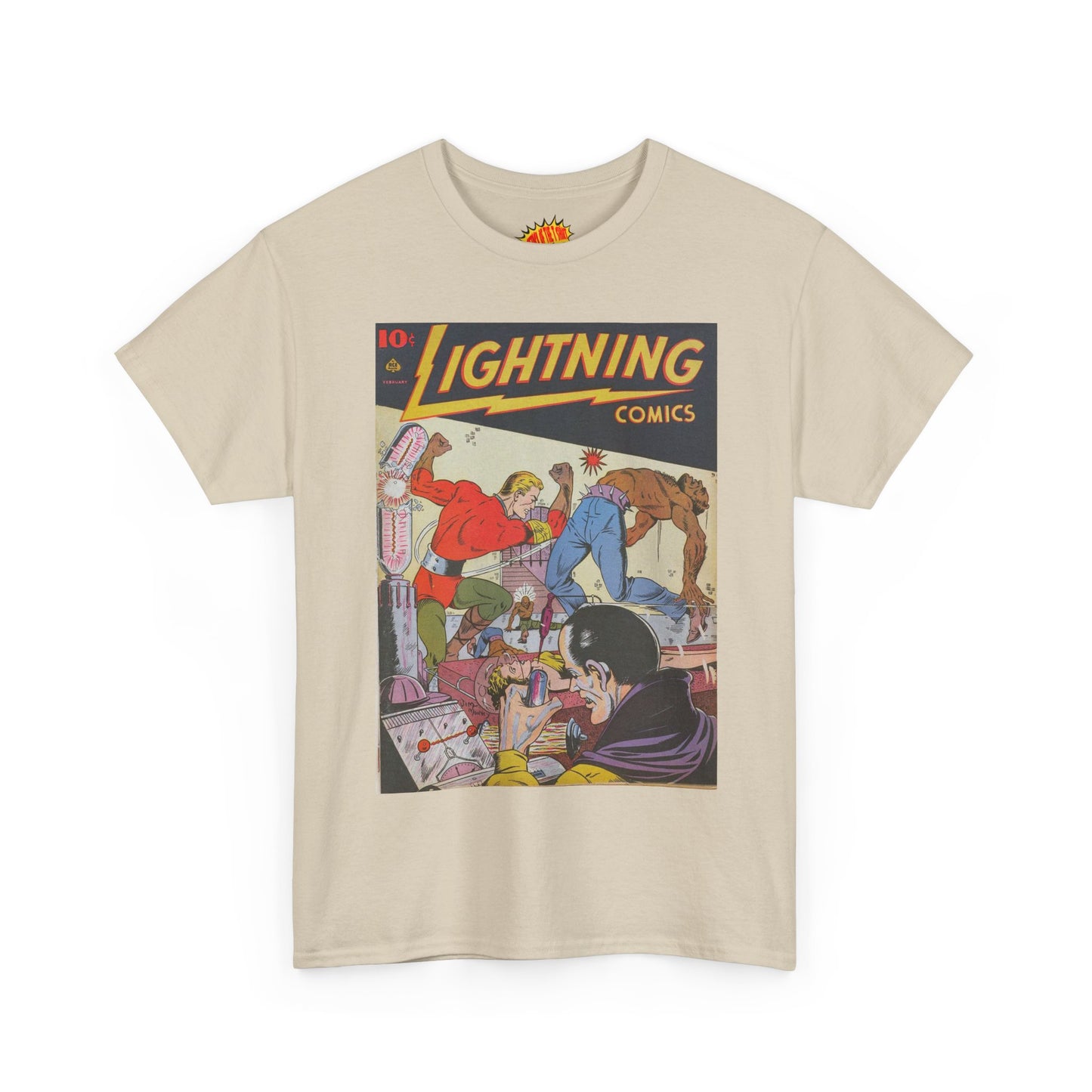 Lightning Comics February Comic Tee Shirt *Multiple Colors*