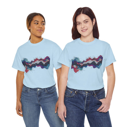 Nebula Space Art Graphic Tee Shirt